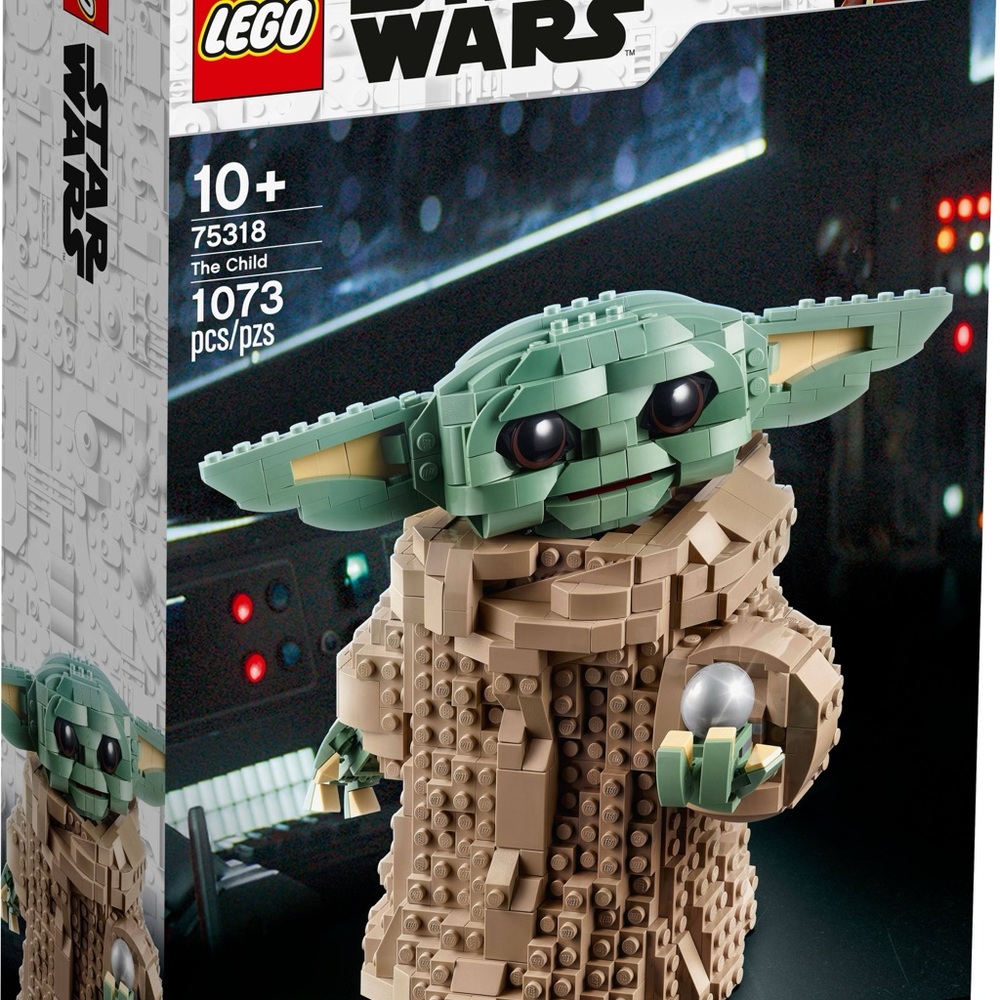 Lego Green and Tan Building Set The Child